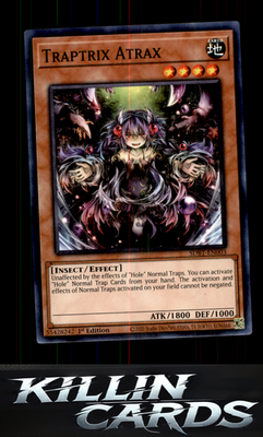 1st Edition Traptrix Atrax SDBT-EN003 YuGiOh Common Structure Deck: Beware of Tr