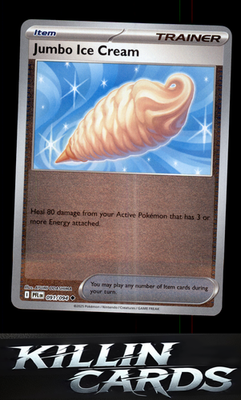 Reverse Holofoil Jumbo Ice Cream 091/094 Pokemon Uncommon ME02: Phantasmal Flame