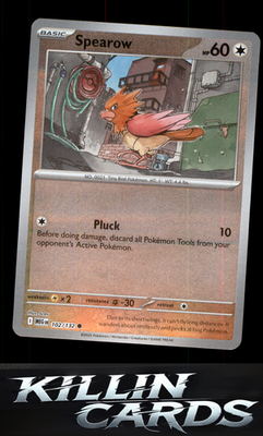 Reverse Holofoil Spearow - 102/132 102/132 Pokemon Common ME01: Mega Evolution C