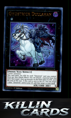1st Edition Ghostrick Dullahan GFP2-EN139 YuGiOh Ultra Rare Ghosts From the Past
