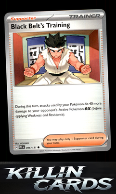 Black Belt's Training - 096/131 096/131 Pokemon Common SV: Prismatic Evolutions