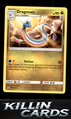 Dragonair (149) 149/236 Pokemon Uncommon SM - Unified Minds Card NM