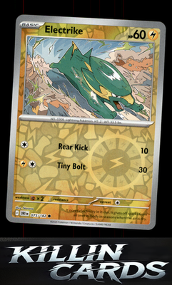 Reverse Holofoil Electrike - 075/182 075/182 Pokemon Common SV10: Destined Rival