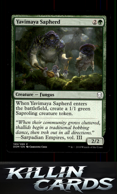 Yavimaya Sapherd 189 Magic C Dominaria Card NM