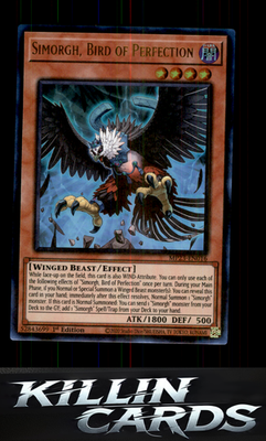 1st Edition Simorgh, Bird of Perfection MP23-EN016 YuGiOh Ultra Rare 25th Annive