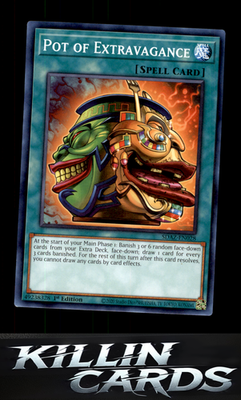 1st Edition Pot of Extravagance SDAZ-EN028 YuGiOh Common Structure Deck: Albaz S