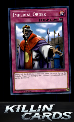 1st Edition Imperial Order SDRR-EN040 YuGiOh Common Structure Deck: Rokket Revol