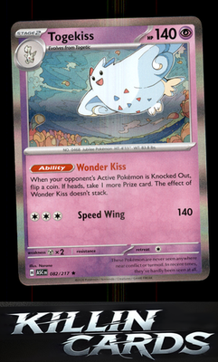 Togekiss - 082/217 082/217 Pokemon Rare ME: Ascended Heroes Card NM