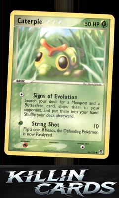 Caterpie 56/112 Pokemon Common EX FireRed & LeafGreen Card NM