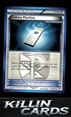 Colress Machine (Team Plasma) 119/135 Pokemon Uncommon Plasma Storm Card LP