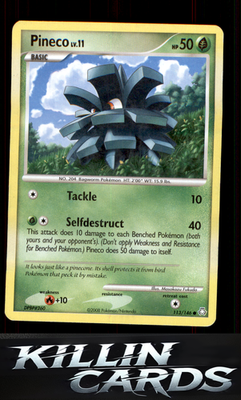 Pineco 113/146 Pokemon Common Legends Awakened Card DM