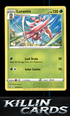 Lurantis 015/163 Pokemon Rare SWSH05: Battle Styles Card LP