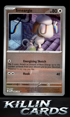 Reverse Holofoil Smeargle 080/094 Pokemon Common ME02: Phantasmal Flames Card NM