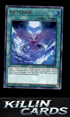 1st Edition Ice Mirror BROL-EN024 YuGiOh Ultra Rare Brothers of Legend Card NM