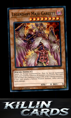 1st Edition Legendary Maju Garzett SR06-EN009 YuGiOh Common Structure Deck: Lair