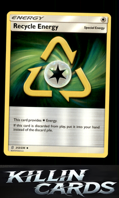 Recycle Energy 212/236 Pokemon Uncommon SM - Unified Minds Card LP