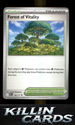 Forest of Vitality 188/217 Pokemon Uncommon ME: Ascended Heroes Card NM