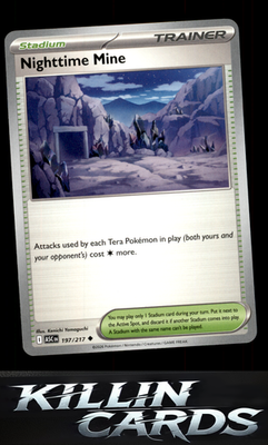 Nighttime Mine 197/217 Pokemon Uncommon ME: Ascended Heroes Card NM
