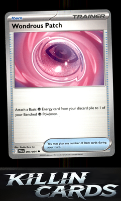 Wondrous Patch 094/094 Pokemon Uncommon ME02: Phantasmal Flames Card NM
