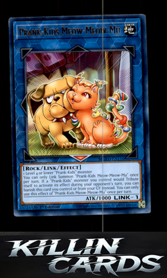 1st Edition Prank-Kids Meow-Meow-Mu MGED-EN116 YuGiOh Rare Maximum Gold: El Dora