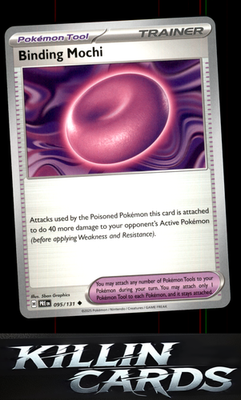 Binding Mochi 095/131 Pokemon Uncommon SV: Prismatic Evolutions Card NM