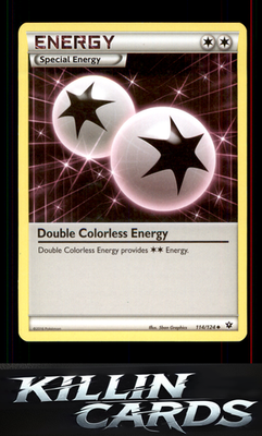 Double Colorless Energy 114/124 Pokemon Uncommon XY - Fates Collide Card NM