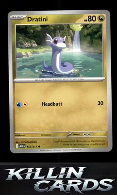 Dratini 150/217 Pokemon Common ME: Ascended Heroes Card NM