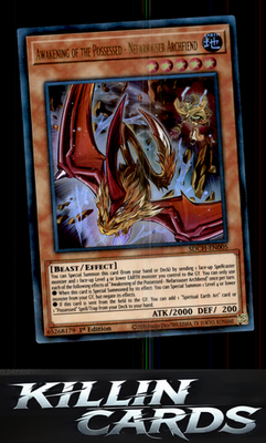 Awakening of the Possessed - Nefariouser Archfiend SDCH-EN005 YuGiOh Ultra Rare