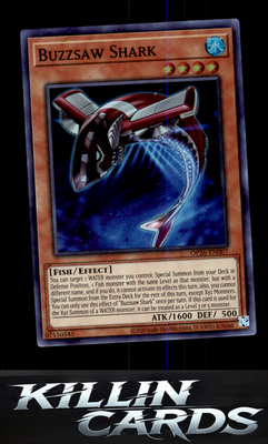 Buzzsaw Shark OP26-EN007 YuGiOh Super Rare OTS Tournament Pack 26 Card NM
