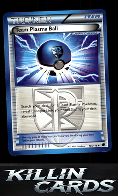 Team Plasma Ball (Team Plasma) 105/116 Pokemon Uncommon Plasma Freeze Card LP