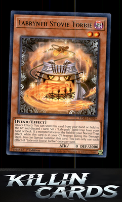 1st Edition Labrynth Stovie Torbie TAMA-EN019 YuGiOh Rare Tactical Masters Card