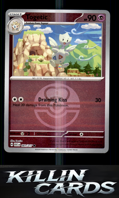 Reverse Holofoil Togetic (Love Ball) 081/217 Pokemon Common ME: Ascended Heroes