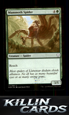 Mammoth Spider 171 Magic C Dominaria Card NM