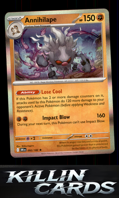 Annihilape 092/182 Pokemon Rare SV10: Destined Rivals Card NM