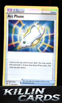Arc Phone 152/196 Pokemon Uncommon SWSH11: Lost Origin Card NM