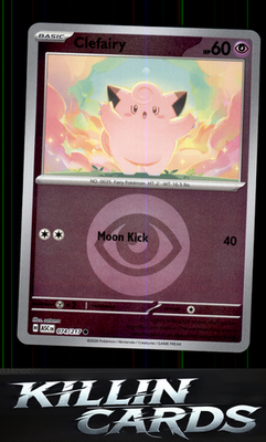 Reverse Holofoil Clefairy (Energy Symbol Pattern) 074/217 Pokemon Common ME: Asc