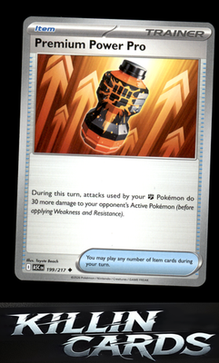Premium Power Pro 199/217 Pokemon Uncommon ME: Ascended Heroes Card NM