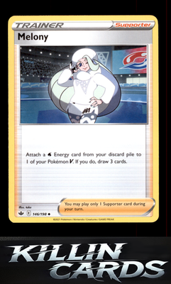Melony 146/198 Pokemon Uncommon SWSH06: Chilling Reign Card NM
