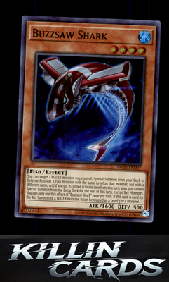 Buzzsaw Shark OP26-EN007 YuGiOh Super Rare OTS Tournament Pack 26 Card NM