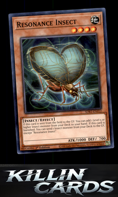 1st Edition Resonance Insect SDBT-EN012 YuGiOh Common Structure Deck: Beware of