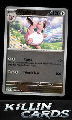 Reverse Holofoil Wigglytuff - 077/094 077/094 Pokemon Uncommon ME02: Phantasmal
