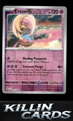 Reverse Holofoil Cresselia - 021/064 021/064 Pokemon Rare SV: Shrouded Fable Car