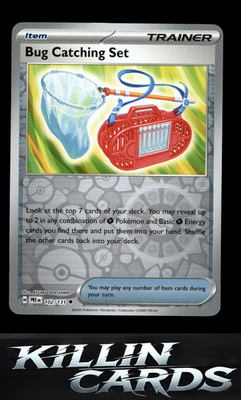 Reverse Holofoil Bug Catching Set 102/131 Pokemon Uncommon SV: Prismatic Evoluti