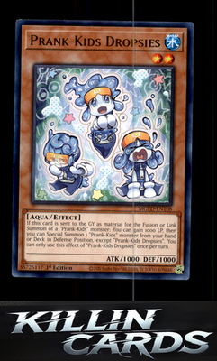 1st Edition Prank-Kids Dropsies MGED-EN108 YuGiOh Rare Maximum Gold: El Dorado C