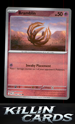 Reverse Holofoil Bramblin 046/094 Pokemon Common ME02: Phantasmal Flames Card NM