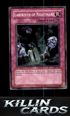1st Edition Labyrinth of Nightmare AST-108 YuGiOh Common Ancient Sanctuary Card