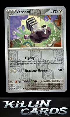Reverse Holofoil Varoom 043/064 Pokemon Common SV: Shrouded Fable Card NM