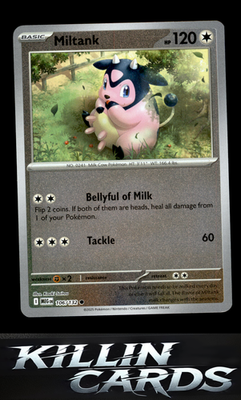 Reverse Holofoil Miltank 106/132 Pokemon Common ME01: Mega Evolution Card NM