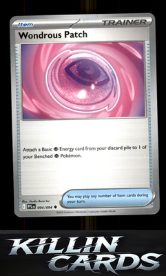 Wondrous Patch 094/094 Pokemon Uncommon ME02: Phantasmal Flames Card NM