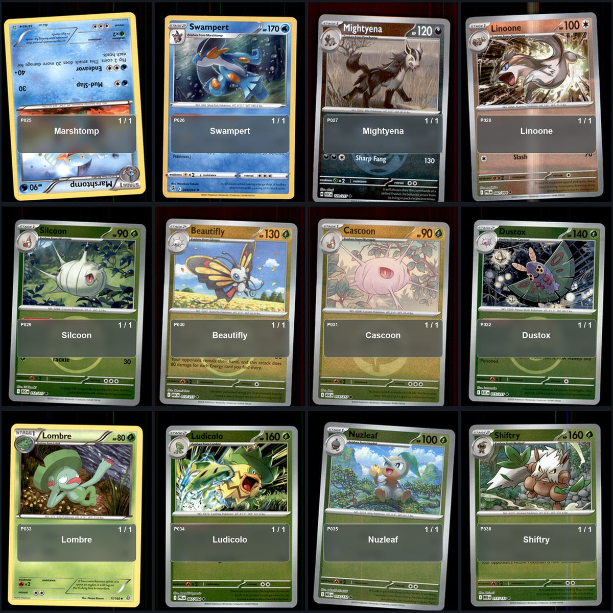 Pokemon TCG Generation 3 Pokemon Pokedex Set 132 Cards Collection